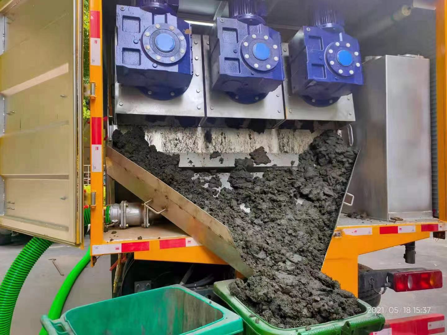 金川化粪池清掏城市维护站-泥浆净化干湿分离处理